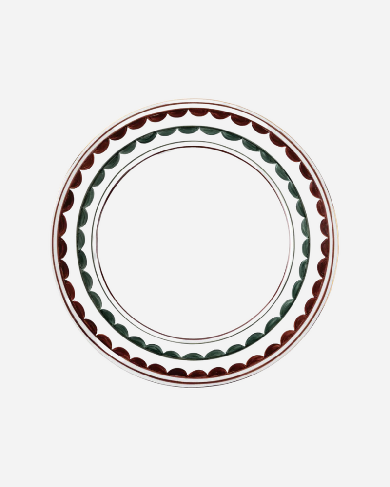 Scallop Soup Plate, Set of 4