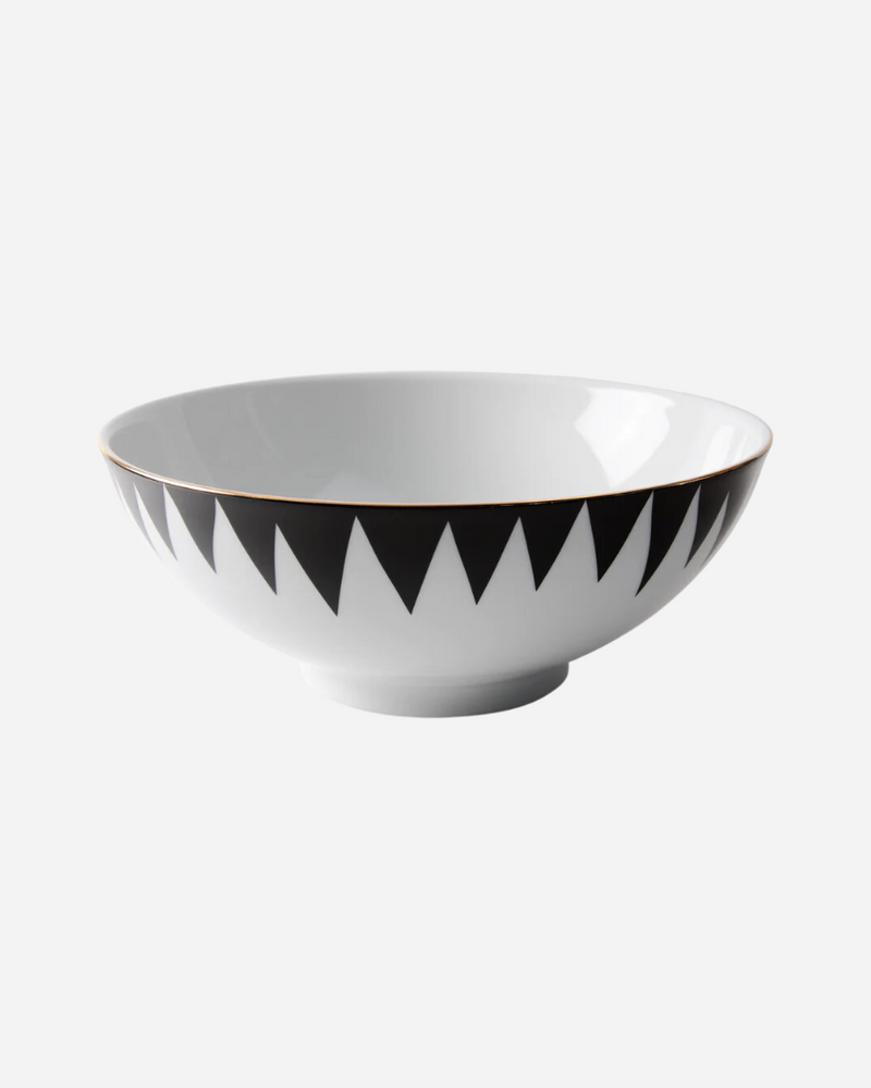 Punk Black Salad Bowl