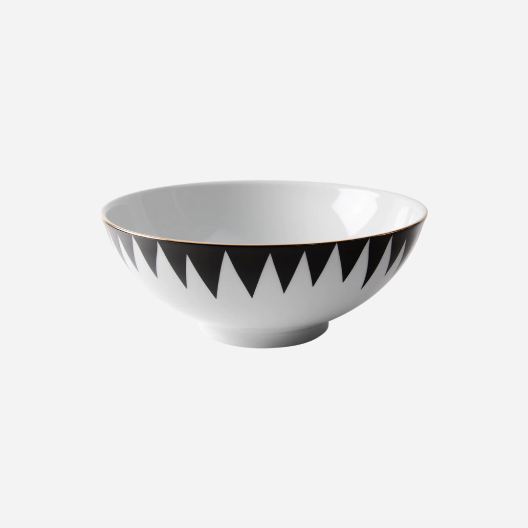 Punk Black Salad Bowl