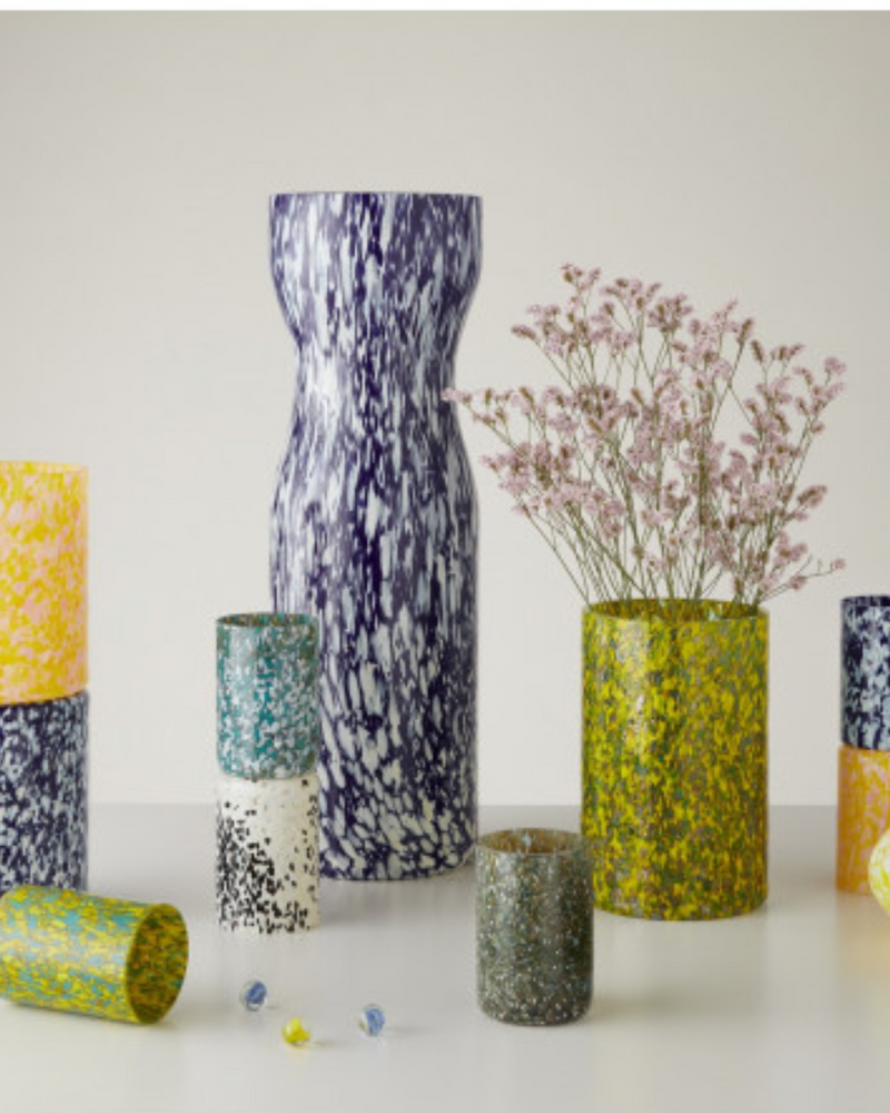 Macchia Yellow & Pink Mix Tumblers, Set of 2