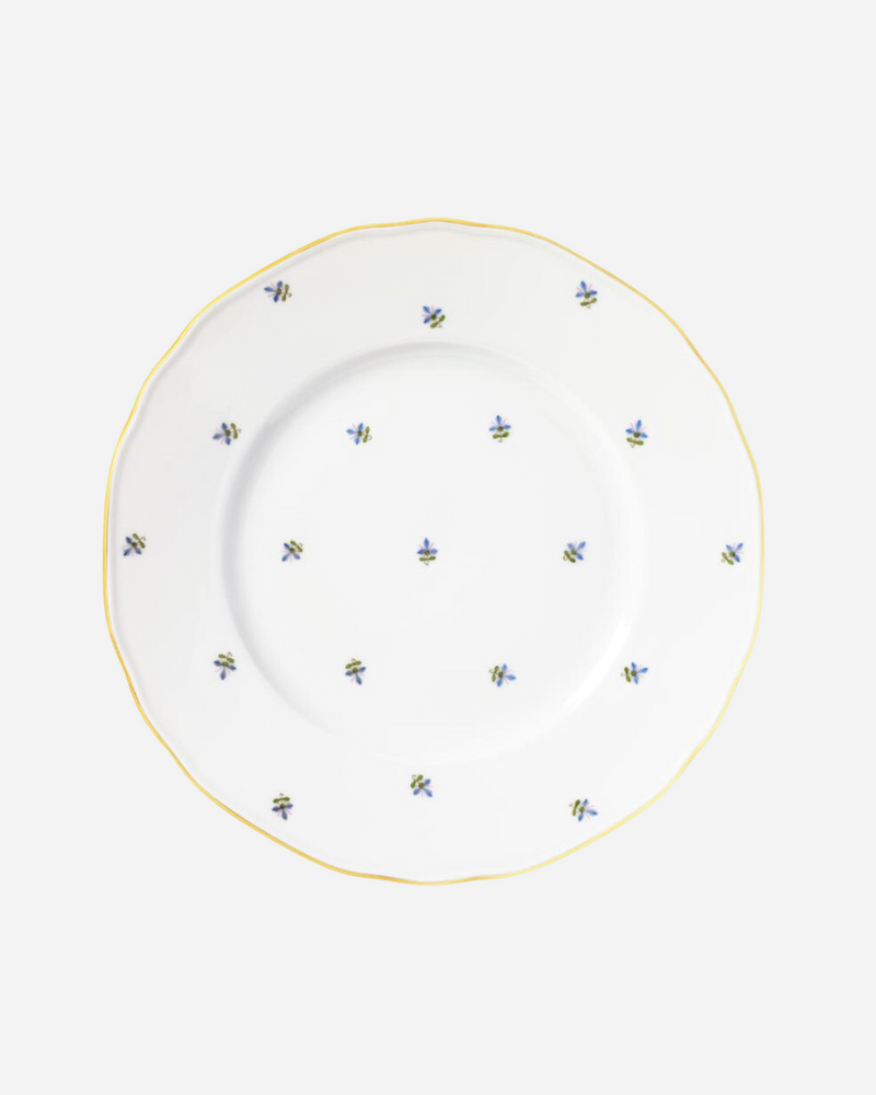 Cornflower Dessert Plate