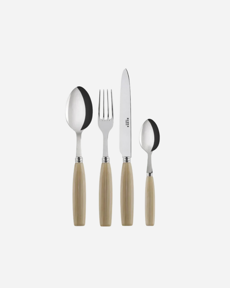 Djembe Faux Horn 8-Piece Cutlery Set