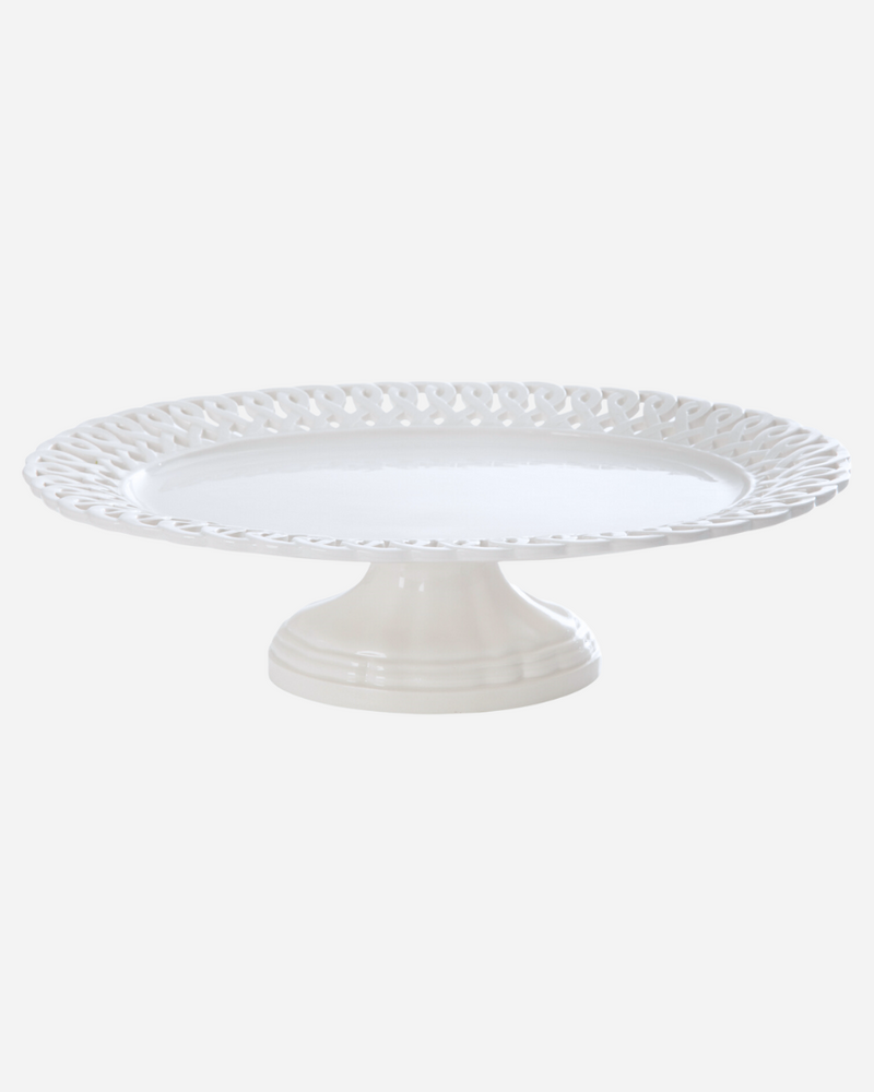 Pearl Oval Cake Stand