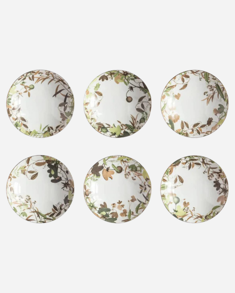 Mont Blanc Soup Plates, Set of 6