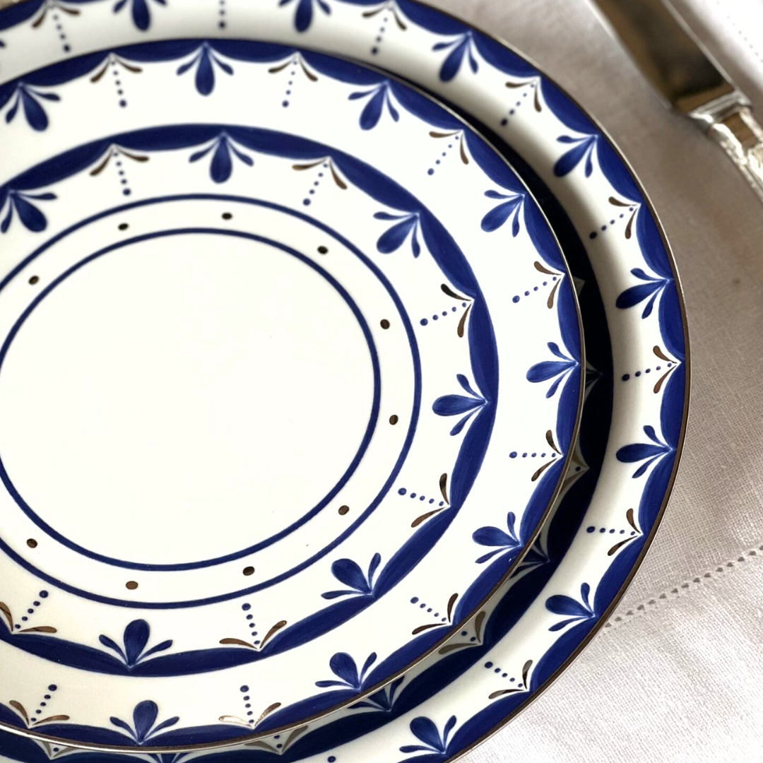 Alhambra Blue Dinner Plate, Set of 4