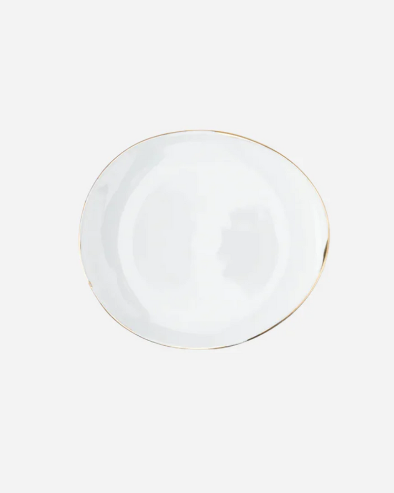Simply Gold Dessert Plate, Set of 4