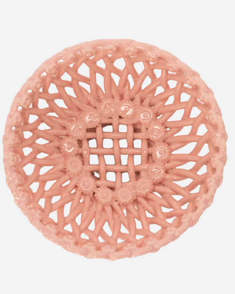 Woven Pink Bowl