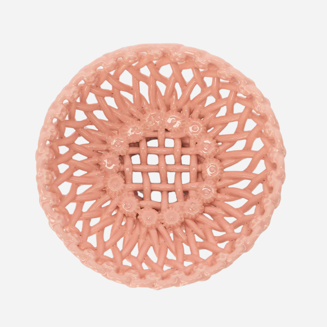 Woven Pink Bowl