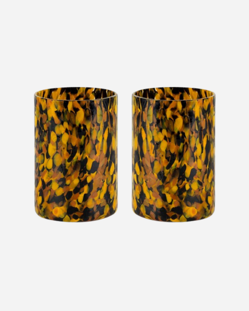 Macchia Leopardo Tumblers, Set of 2