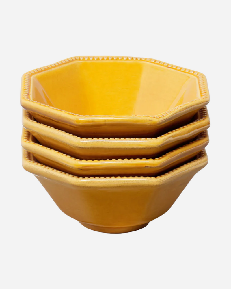 Louis XVI Ocher Bowl, Set of 4