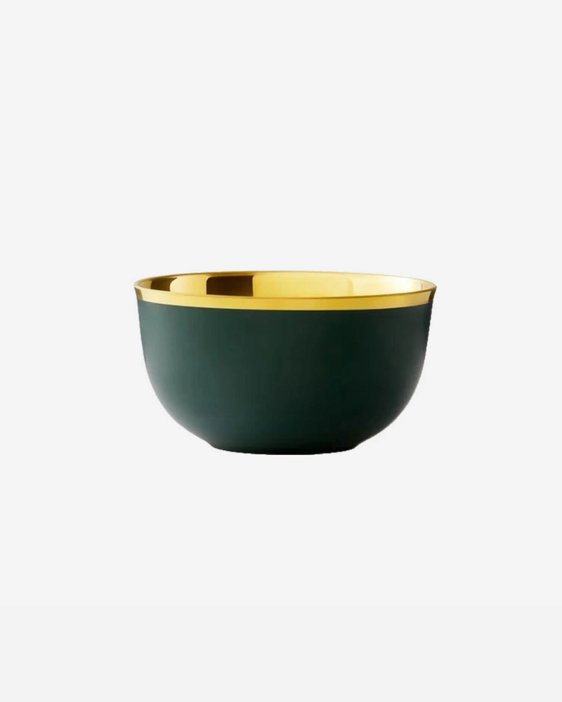Schubert Forest Green Champagne Cup, Set of 2
