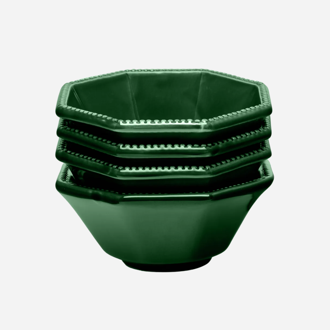Louis XVI Green Bowl, Set of 4