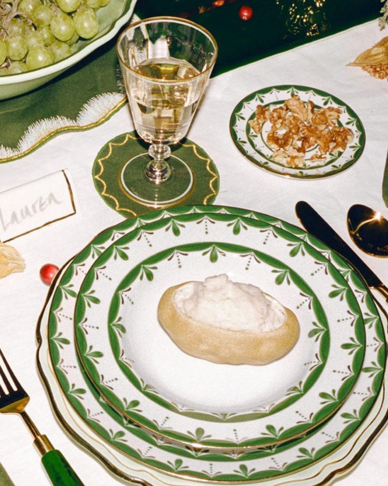 Alhambra Green Dinner Plate, Set of 4