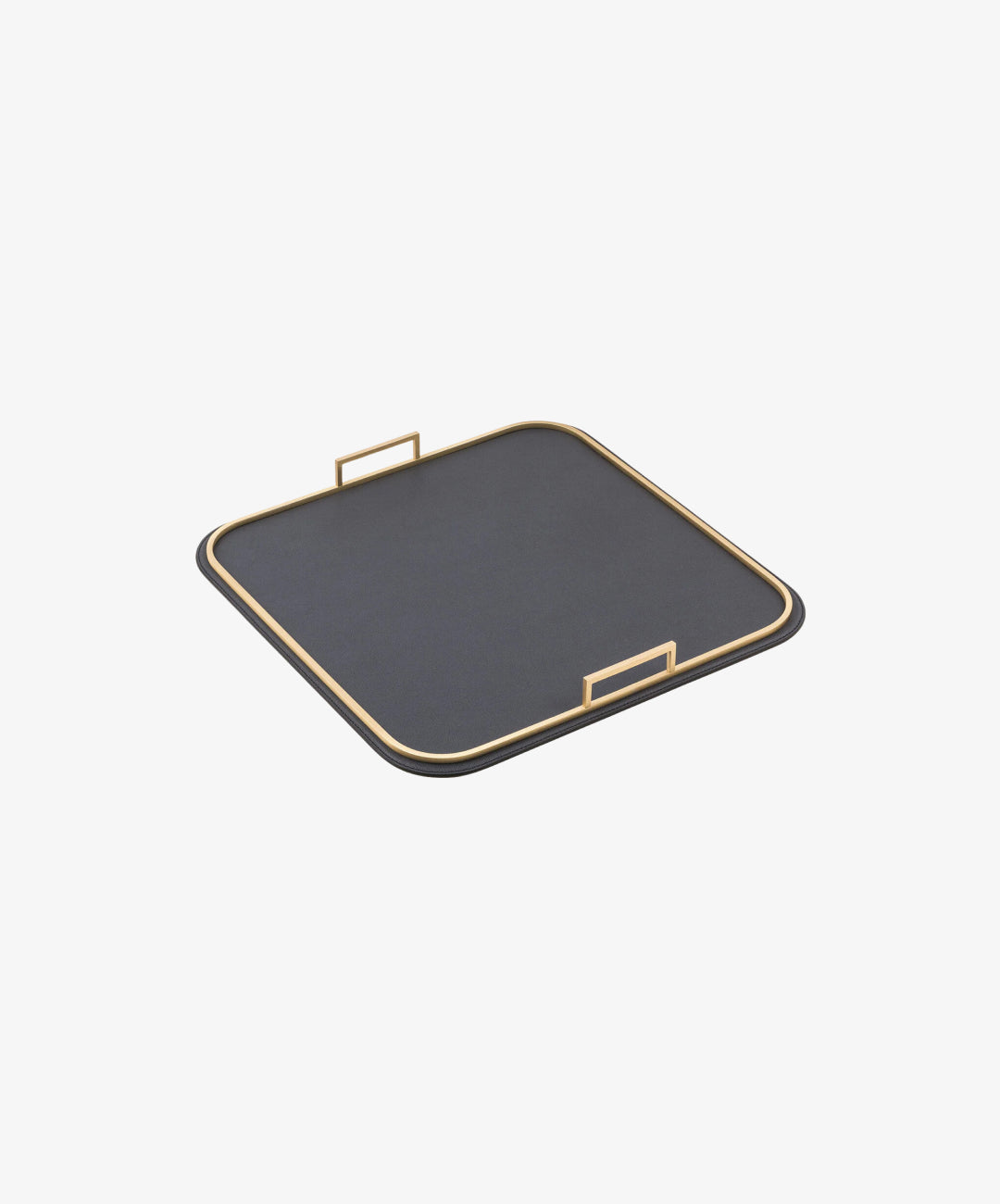 Bellini Large Square Tray in Brass