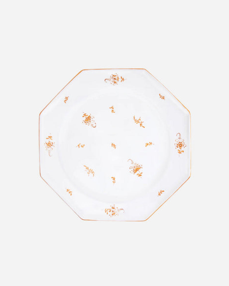 Brindille Salad Plate, Ochre Brûlée, Set of 2