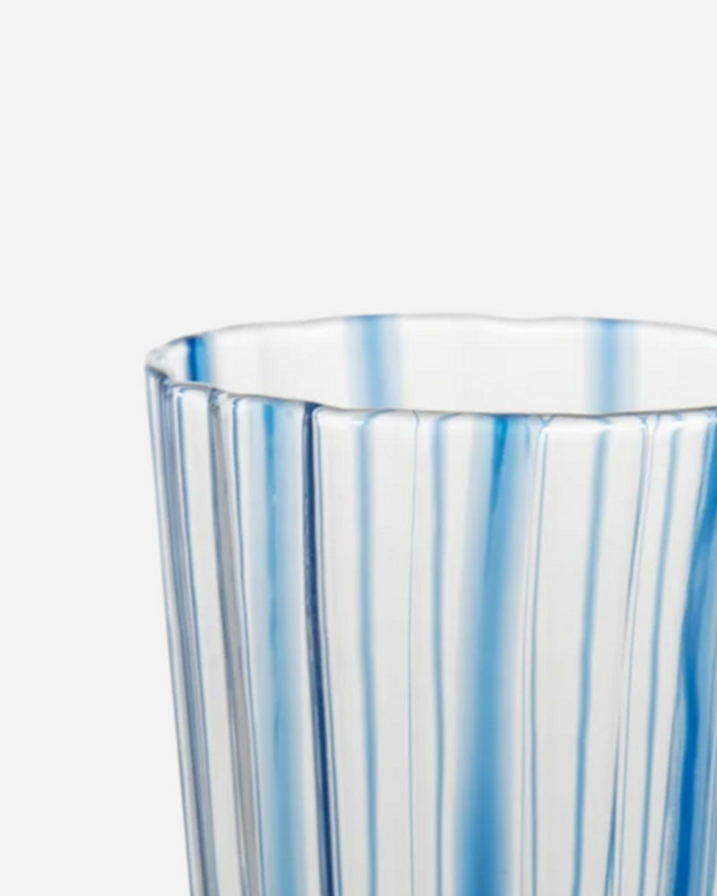 Carlos Blue Glass Tumbler, Set of 2