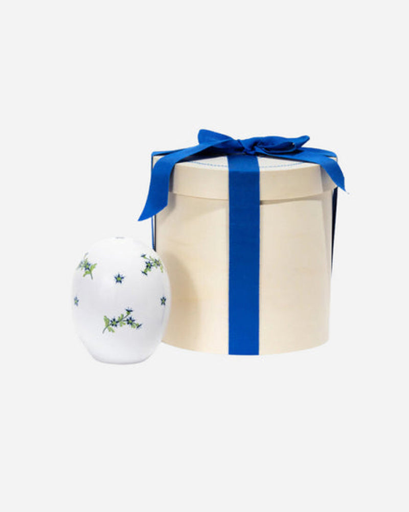 Faience Bleuet Easter Egg