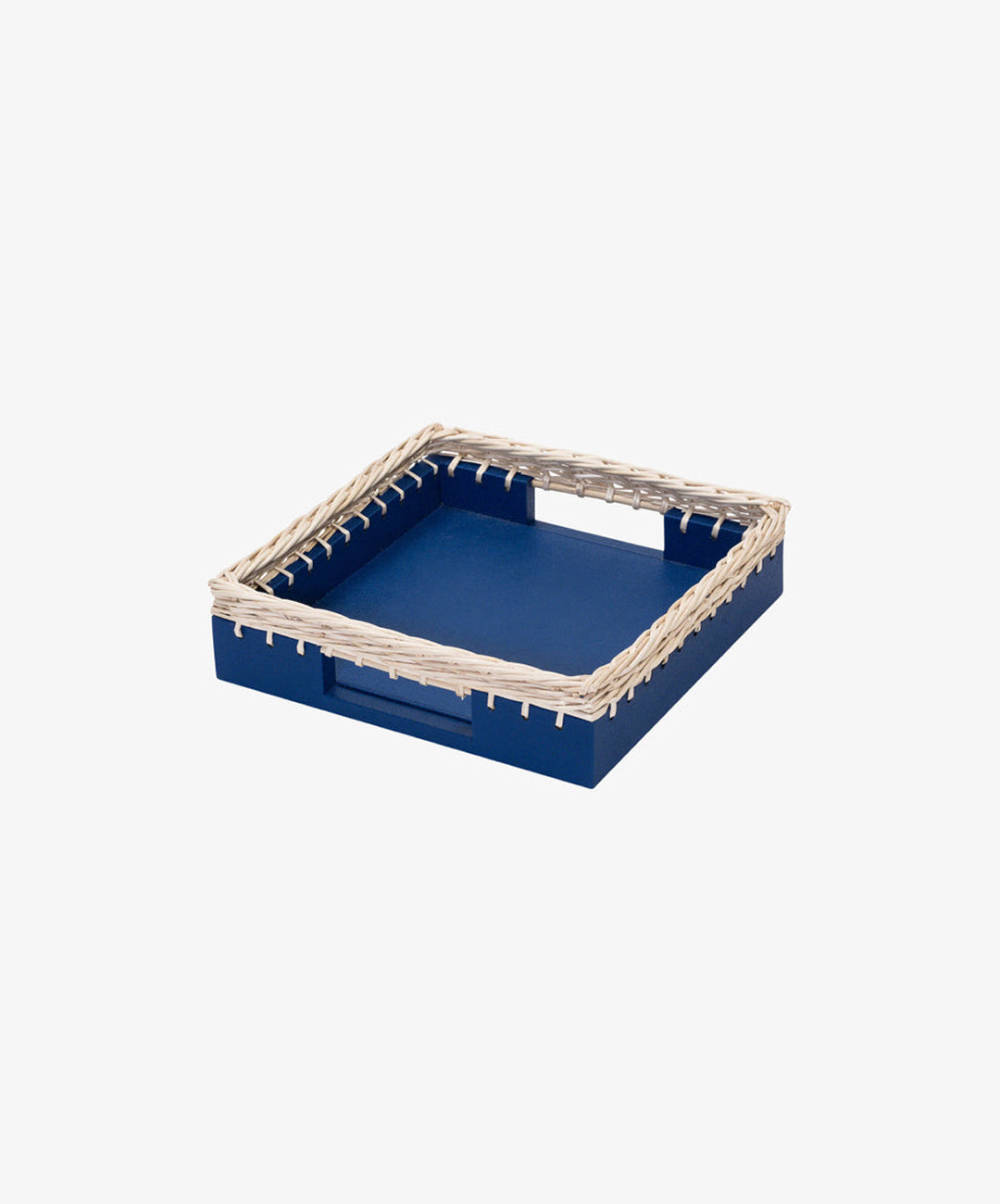 Giverny Blue Square Tray