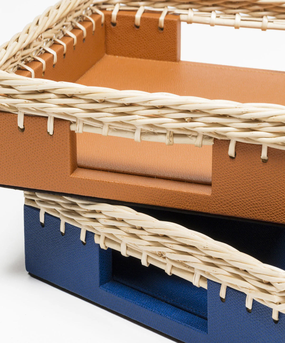 Giverny Blue Square Tray