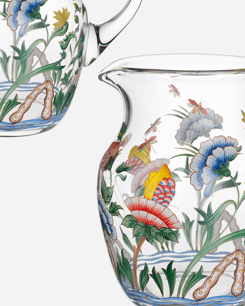 Handpainted Chinese Pitcher