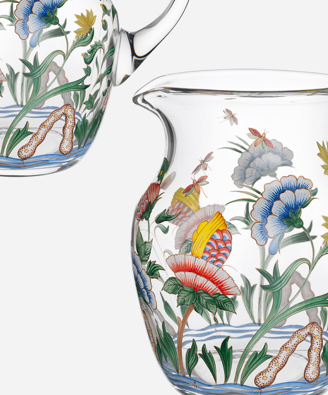 Handpainted Chinese Pitcher