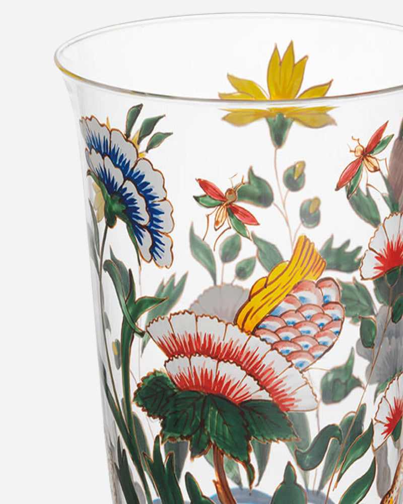 Handpainted Chinese Tumbler, Set of 2