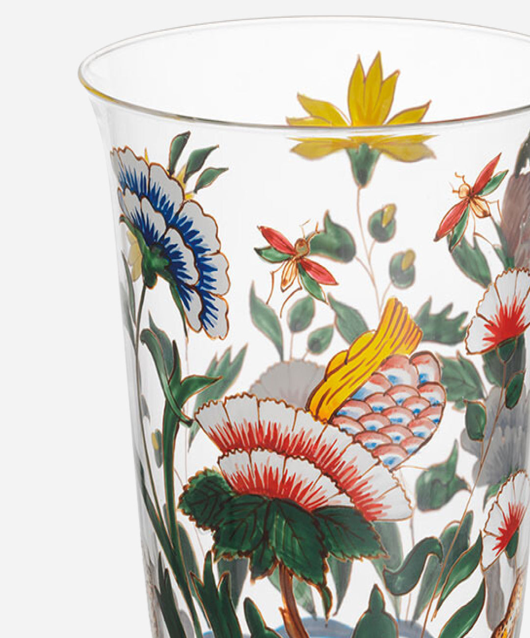 Handpainted Chinese Tumbler, Set of 2