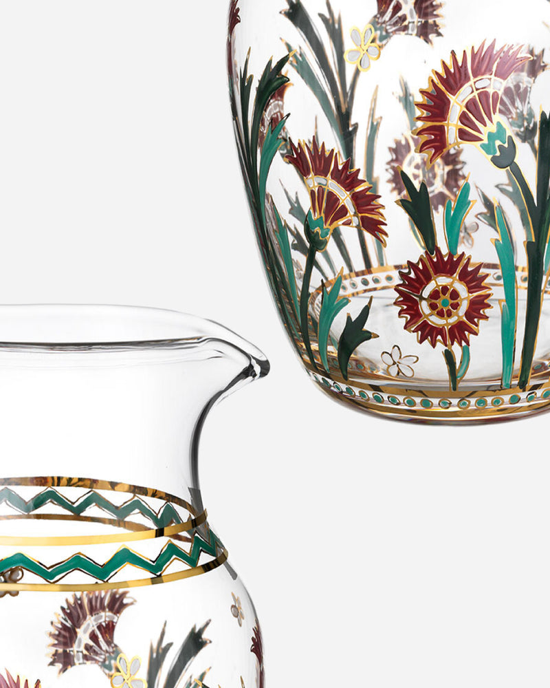 Handpainted Persian Flower No. 2 Pitcher