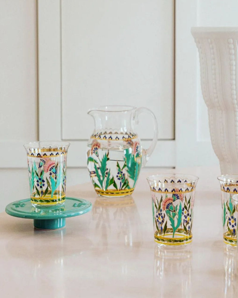 Handpainted Persian Flower No. 3 Pitcher