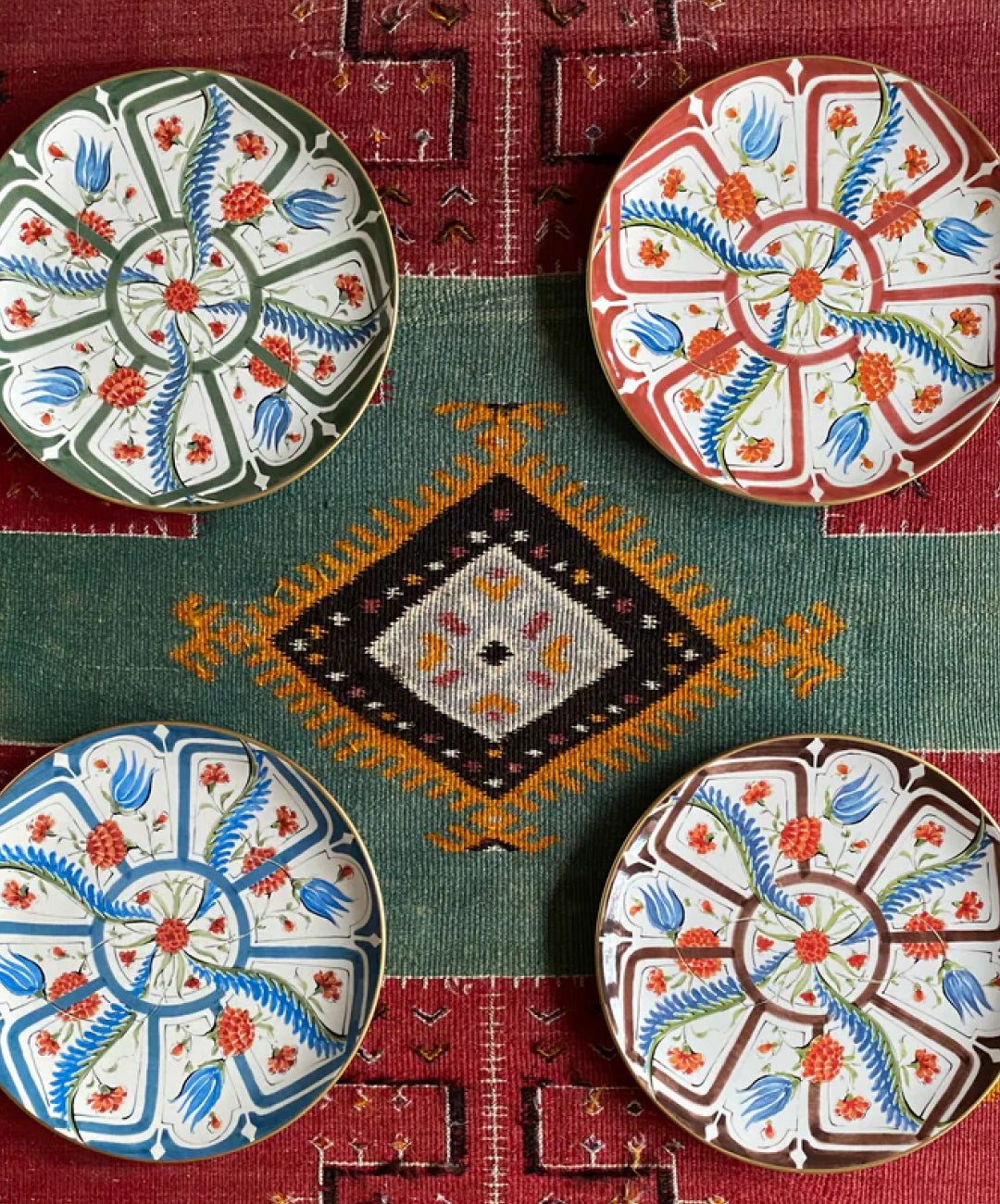 Izmir Dinner Plates, Set of 4