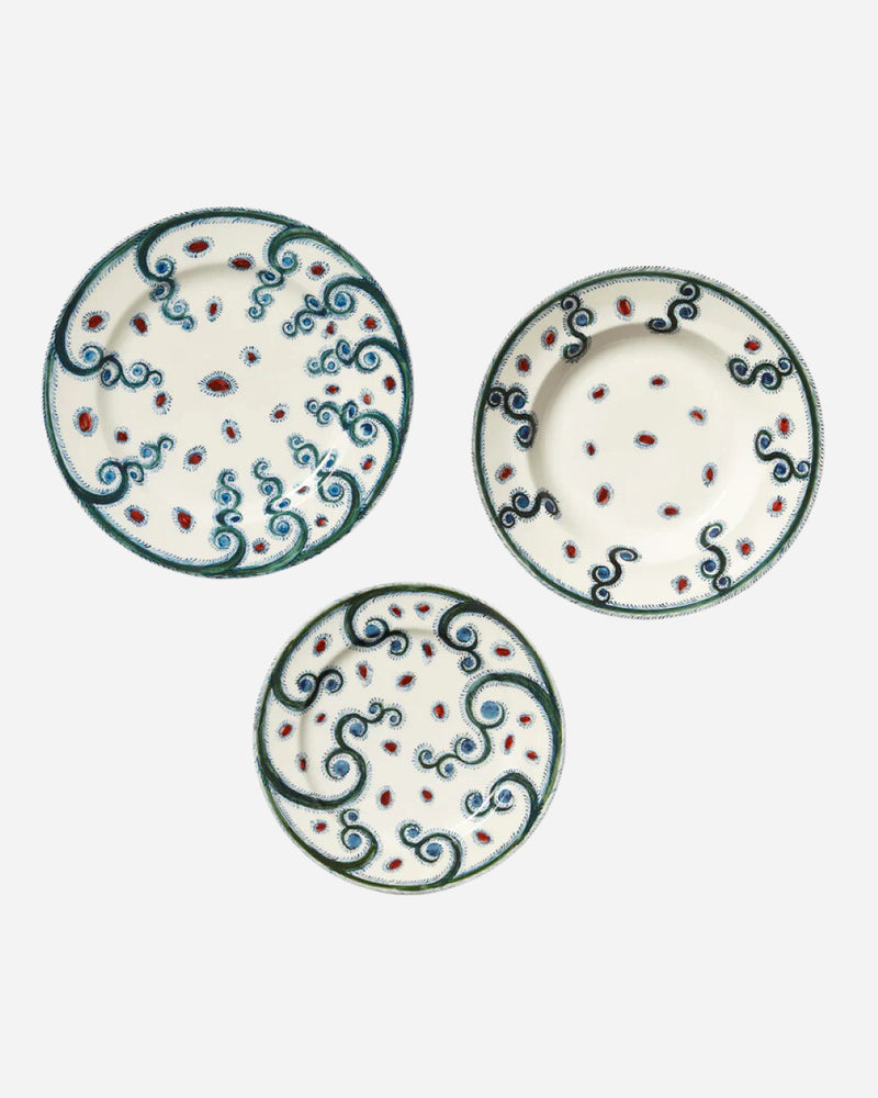 Iznik Soup Plate, Set of 4