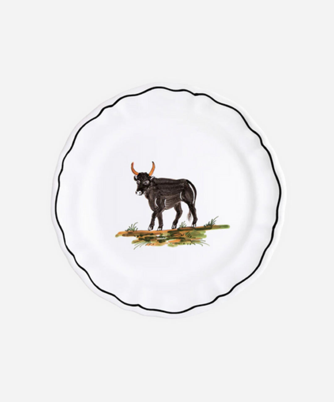 La Savane Bison Salad Plate, Set of 2