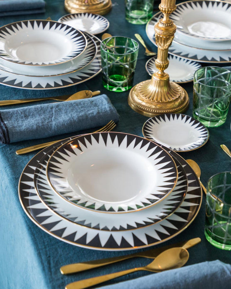 Punk Black Oval Serving Platter