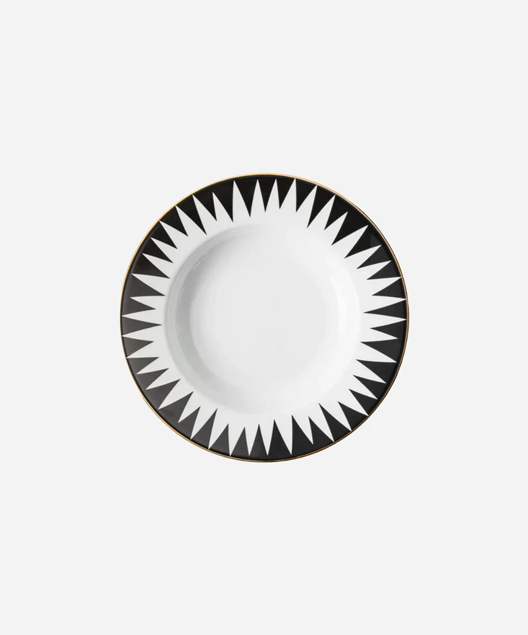 Punk Black Soup Plate, Set of 4