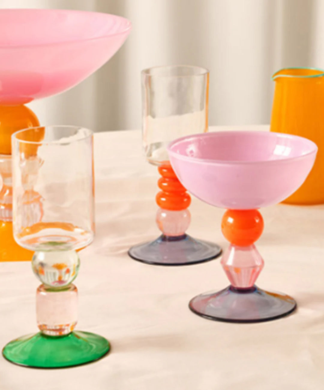 Rose Miami Fruit Bowl