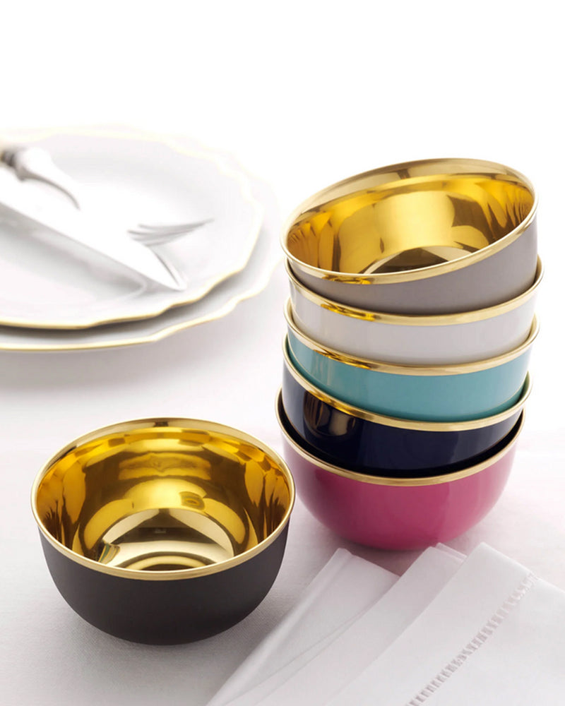 Schubert White Champagne Cup, Set of 2