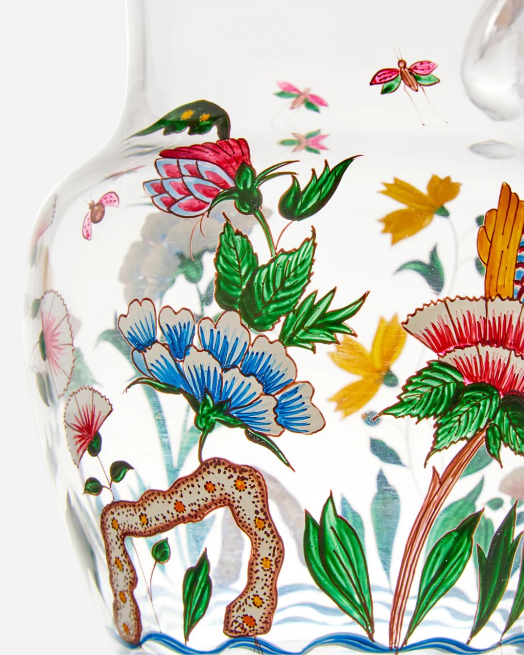 Handpainted Chinese Pitcher