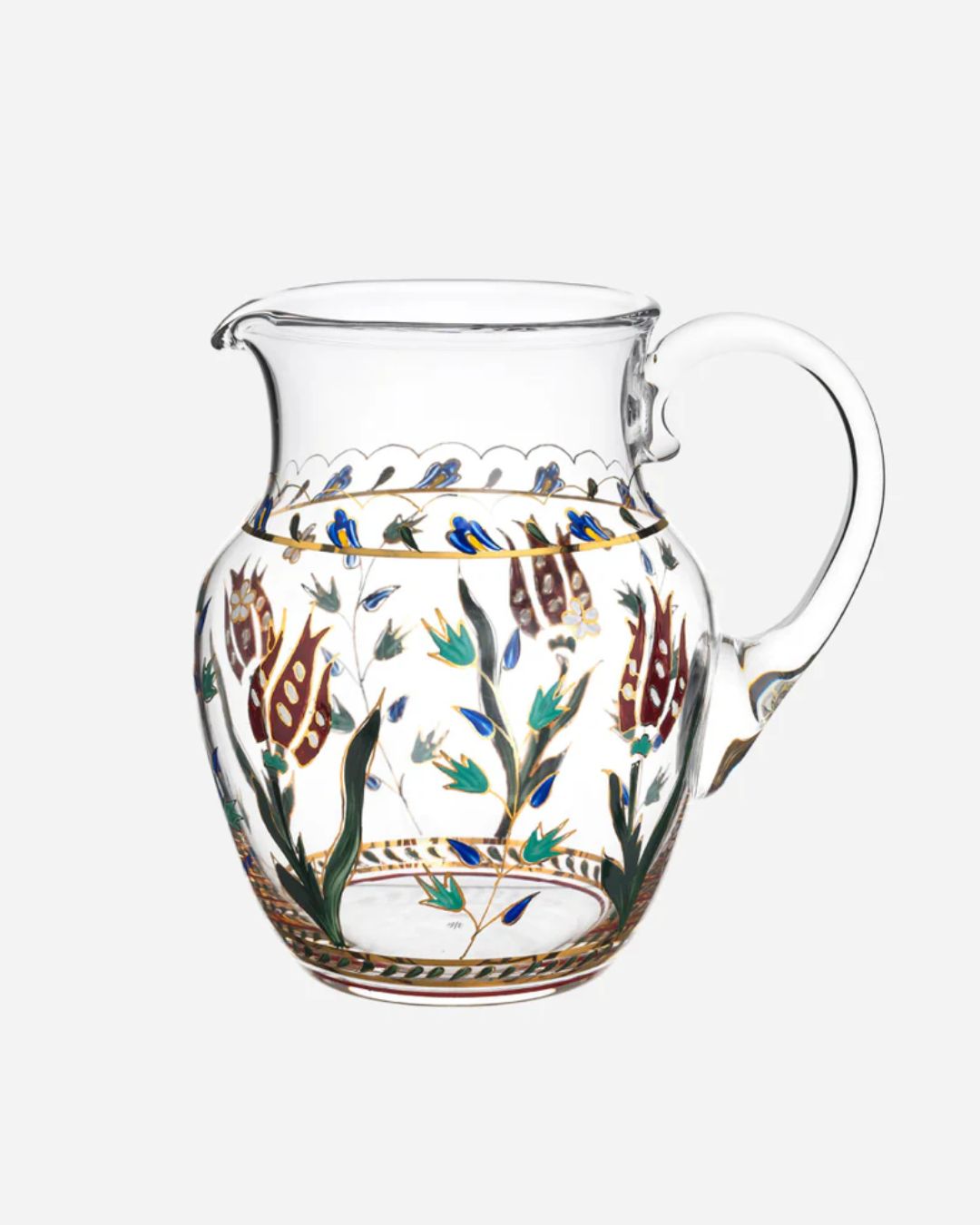 Handpainted Persian Flower No. 1 Pitcher