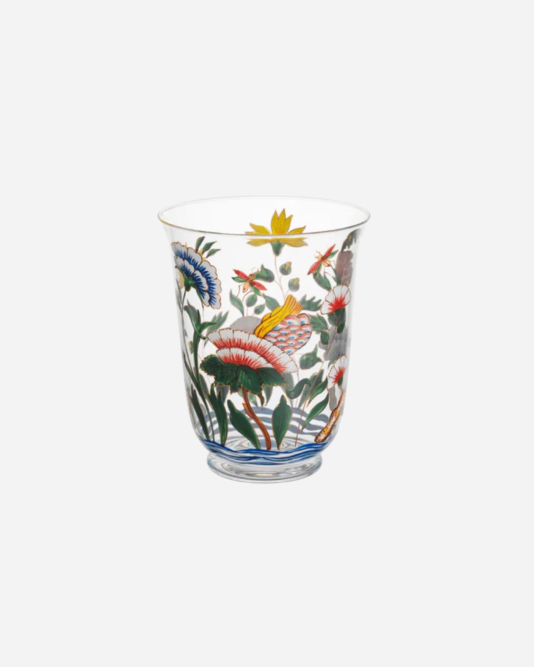 Handpainted Chinese Tumbler, Set of 2