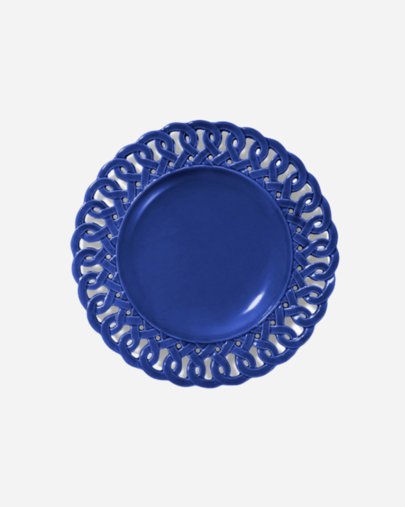 Pearl Amalfi Blue Bread Plate, Set of 2