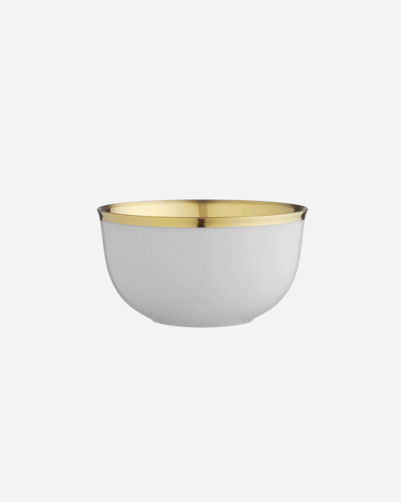 Schubert White Champagne Cup, Set of 2