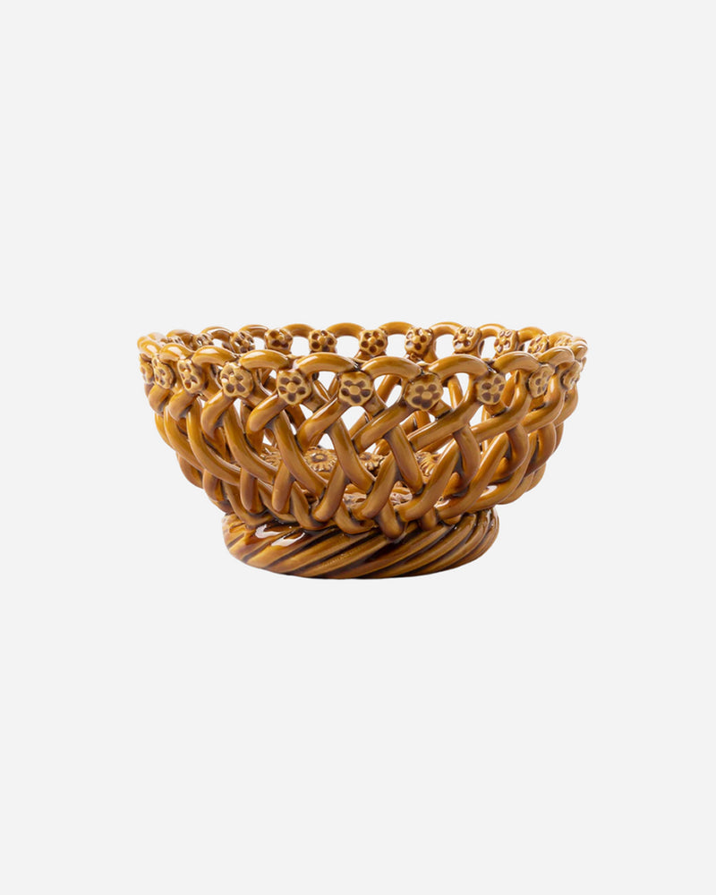 Woven Amber Bowl