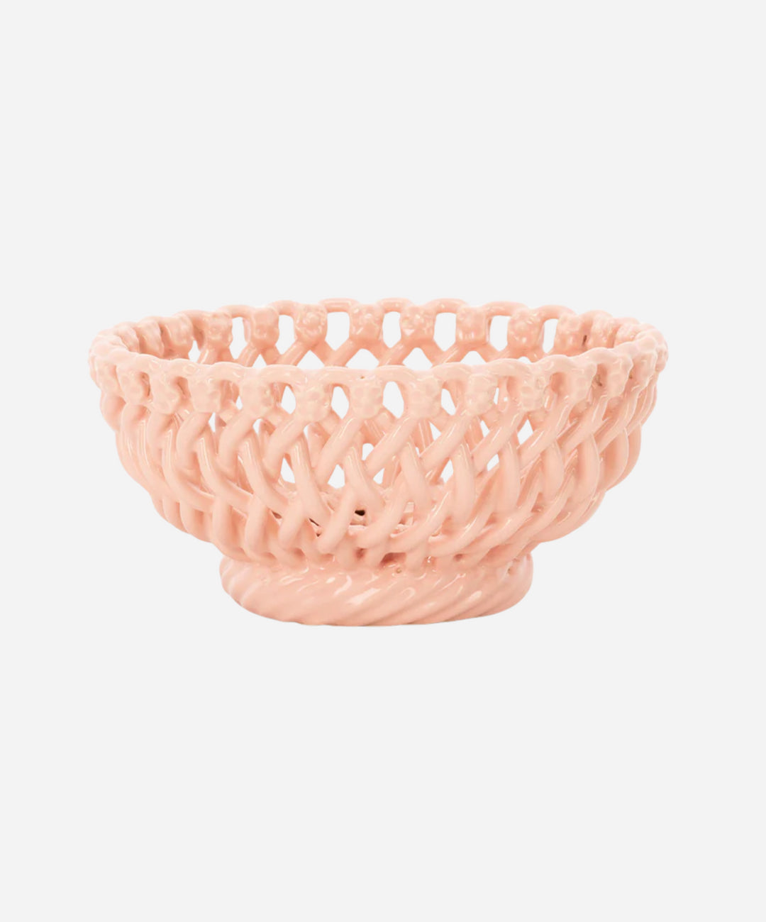 Woven Pink Bowl