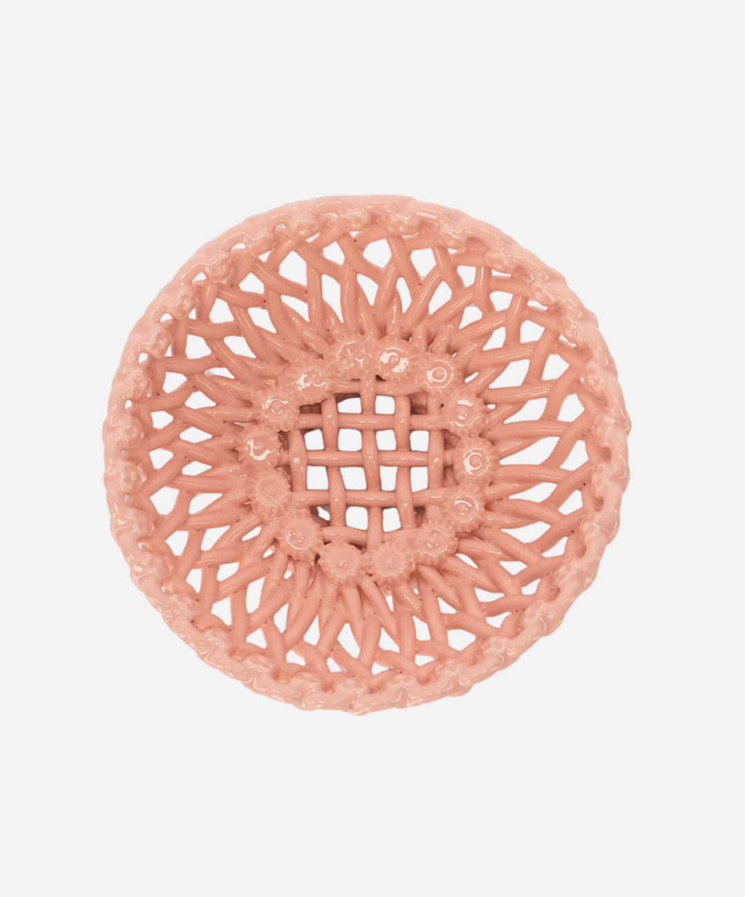 Woven Pink Bowl