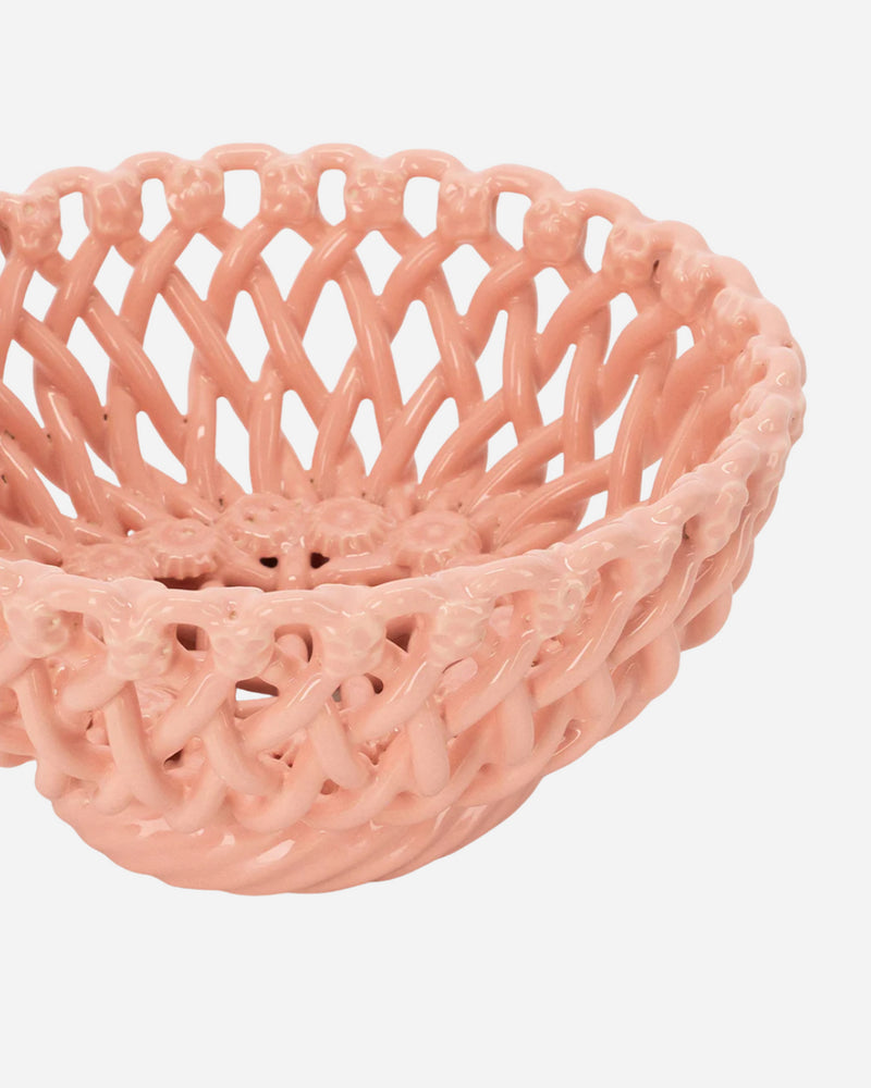 Woven Pink Bowl