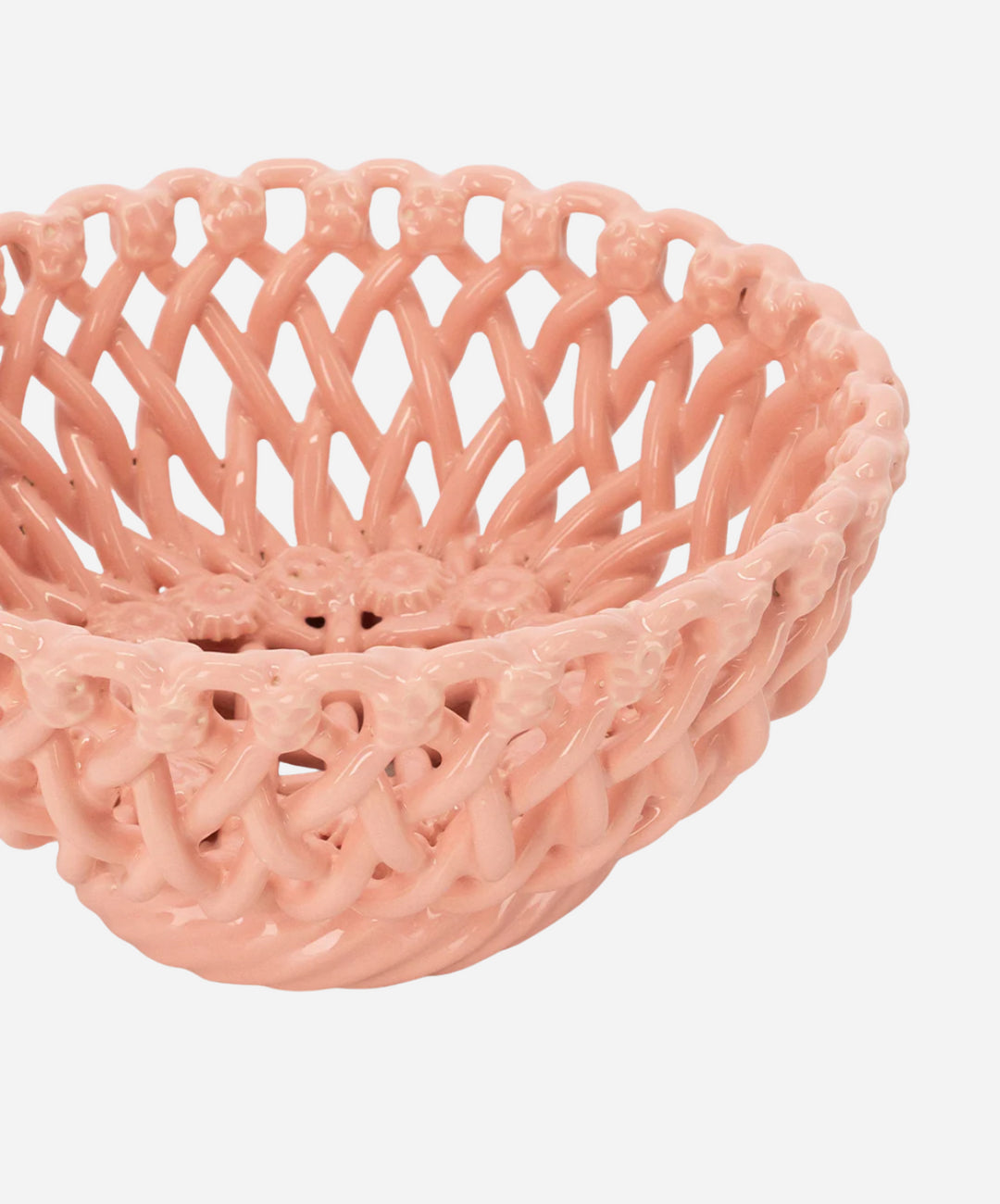 Woven Pink Bowl