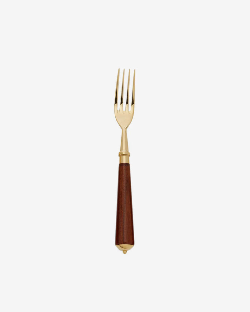 Julia Rosewood 4-Piece Cutlery Set