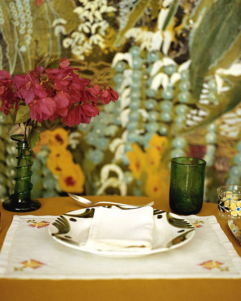 Ottoman Carnation Amber Placemat, Set of 4