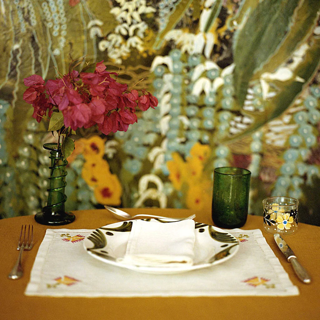 Ottoman Carnation Amber Placemat, Set of 4